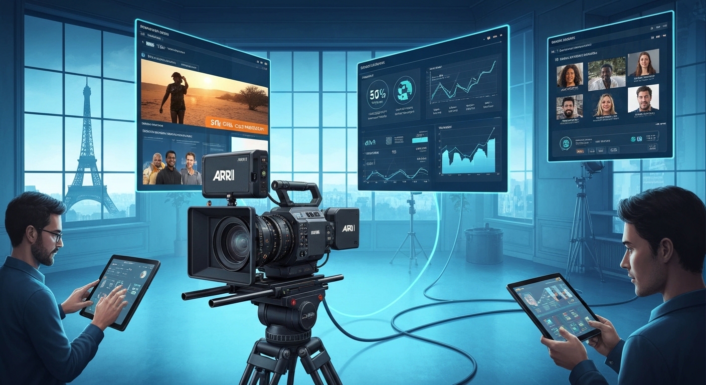 Arri camera rental paris: the complete guide to remote production (and how it cuts costs by 50%)