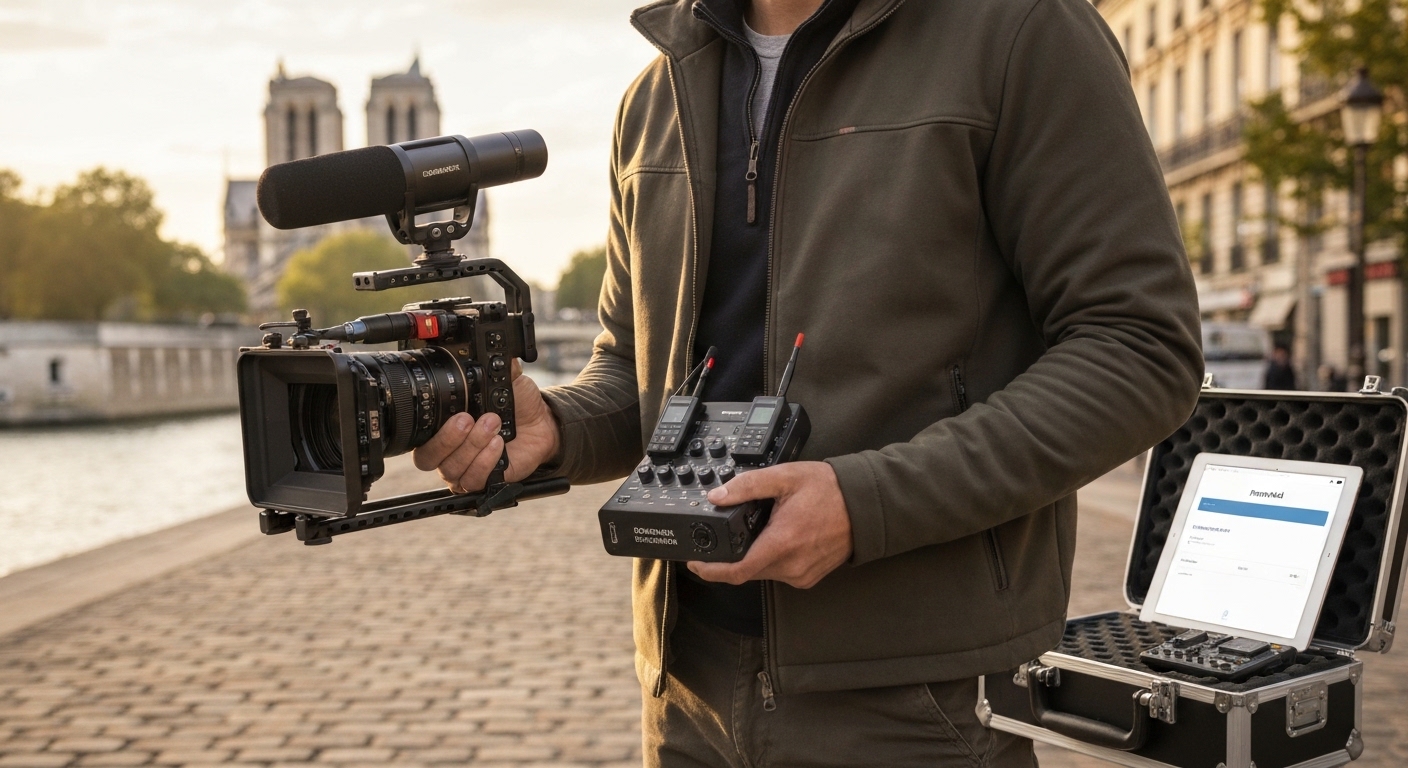Audio kit rental paris documentary filming: your assurance of professional sound without the capital investment