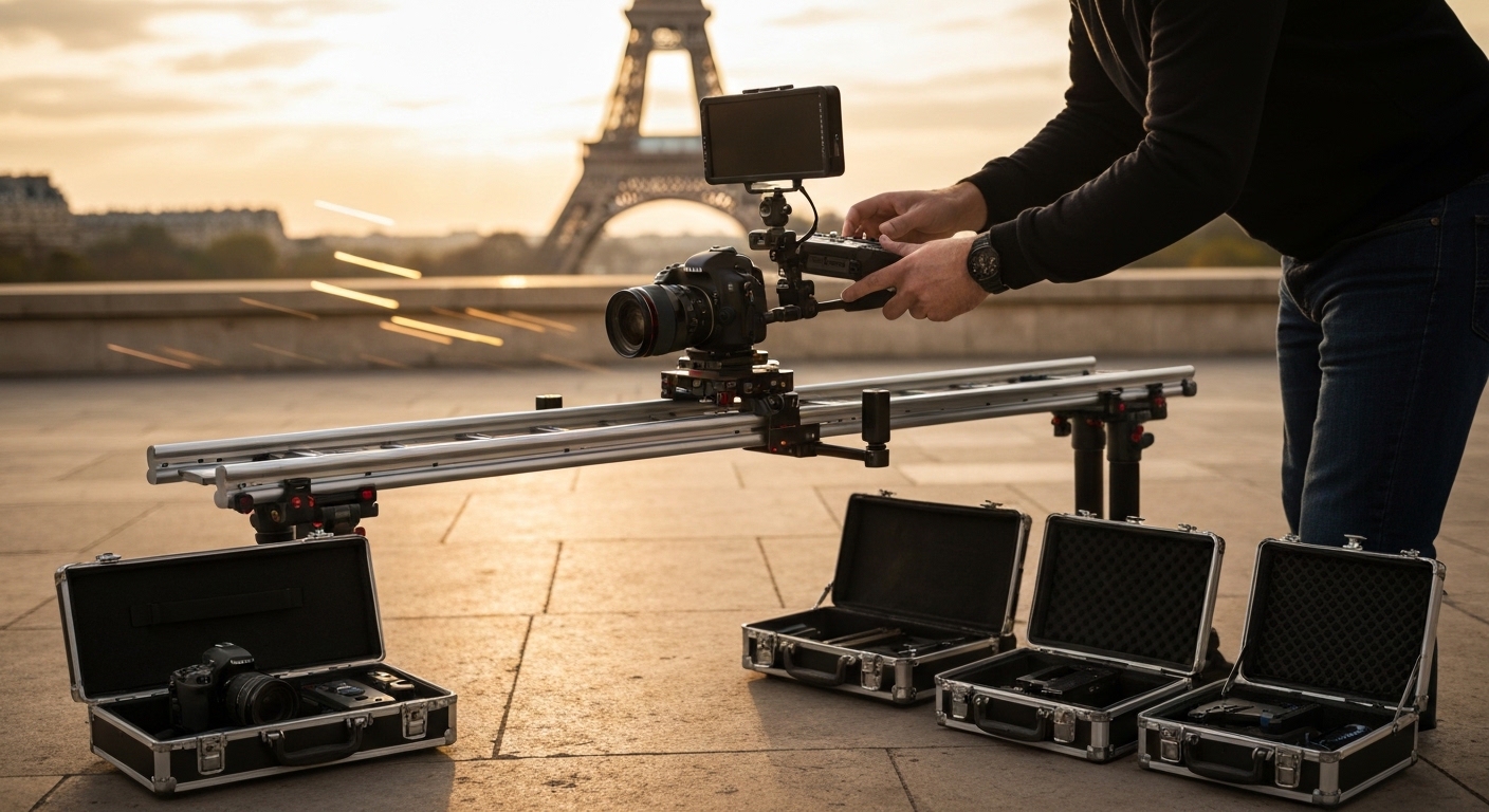 Camera slider dolly rental paris cinematic: your guide to fluid motion (and the 3 rental mistakes to avoid)
