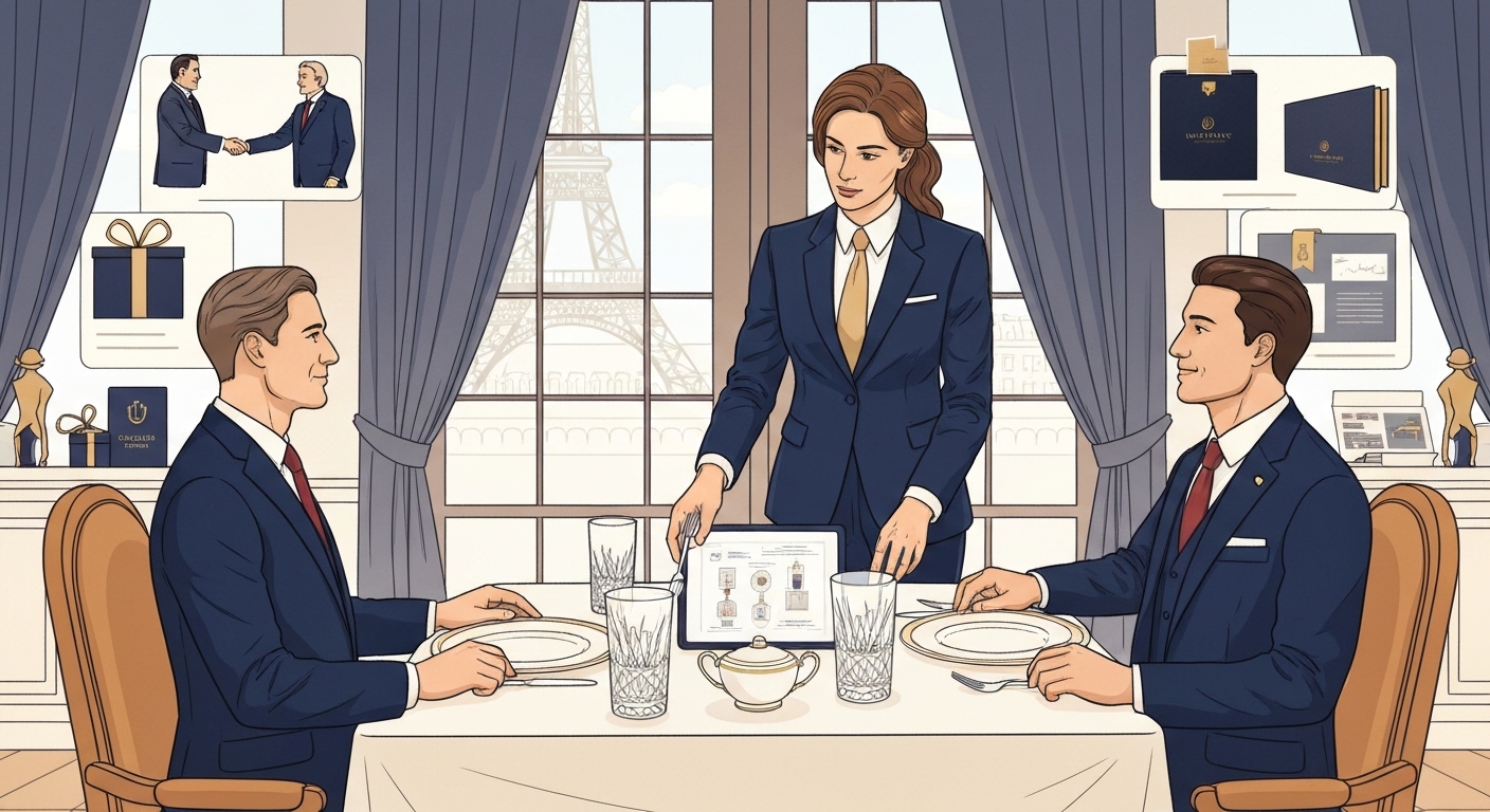 French social etiquette consultant: your assurance of flawless professional interactions (beyond common courtesy)