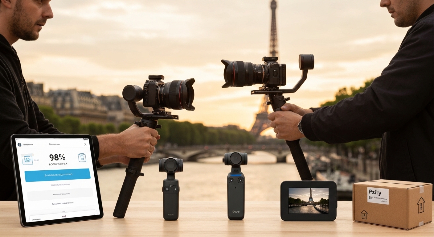 Gimbal stabilizer rental paris: your guide to guaranteed smooth footage (3 proven models)