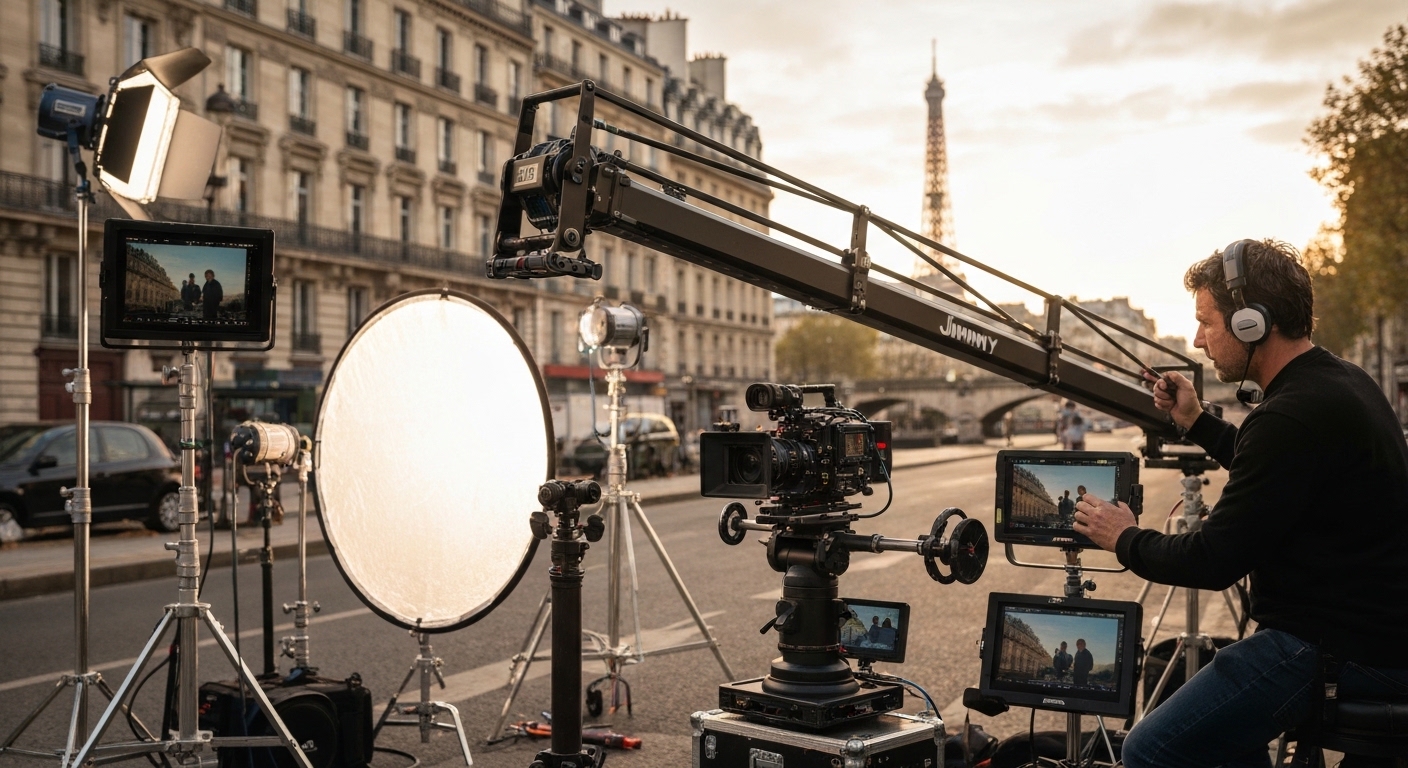 Jib arm crane rental paris production: your complete guide to securing the right gear (5 critical steps)