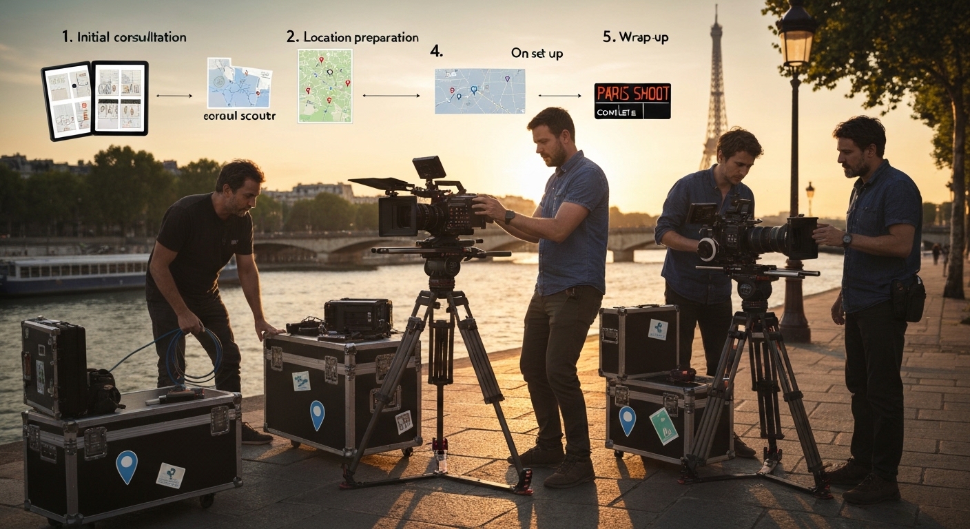 Paris camera assistant hire crew: your complete guide to a flawless shoot (5-step process)