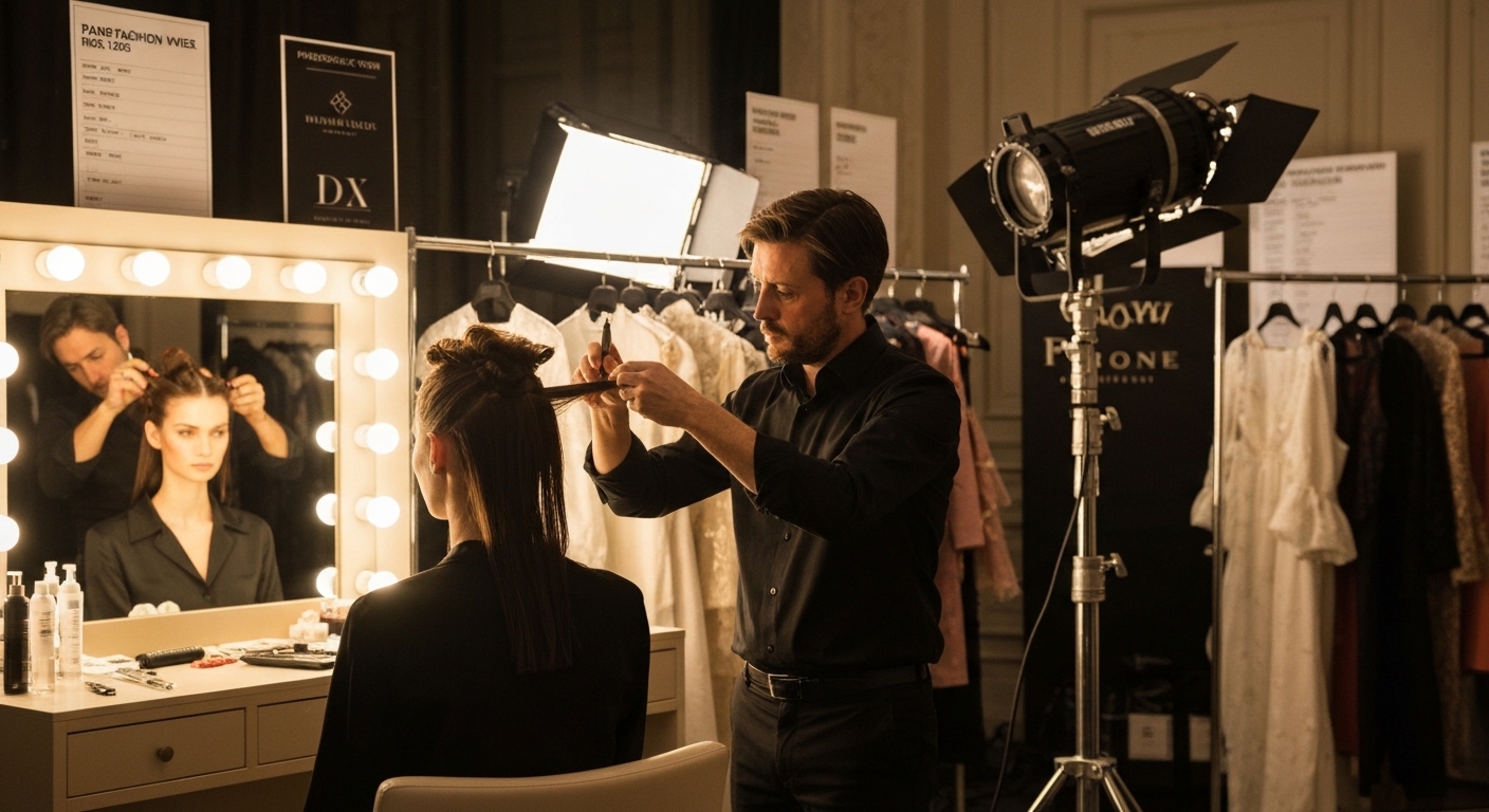 Paris hair stylist hire for production: your assurance of runway-ready results (backed by 250+ luxury brands)