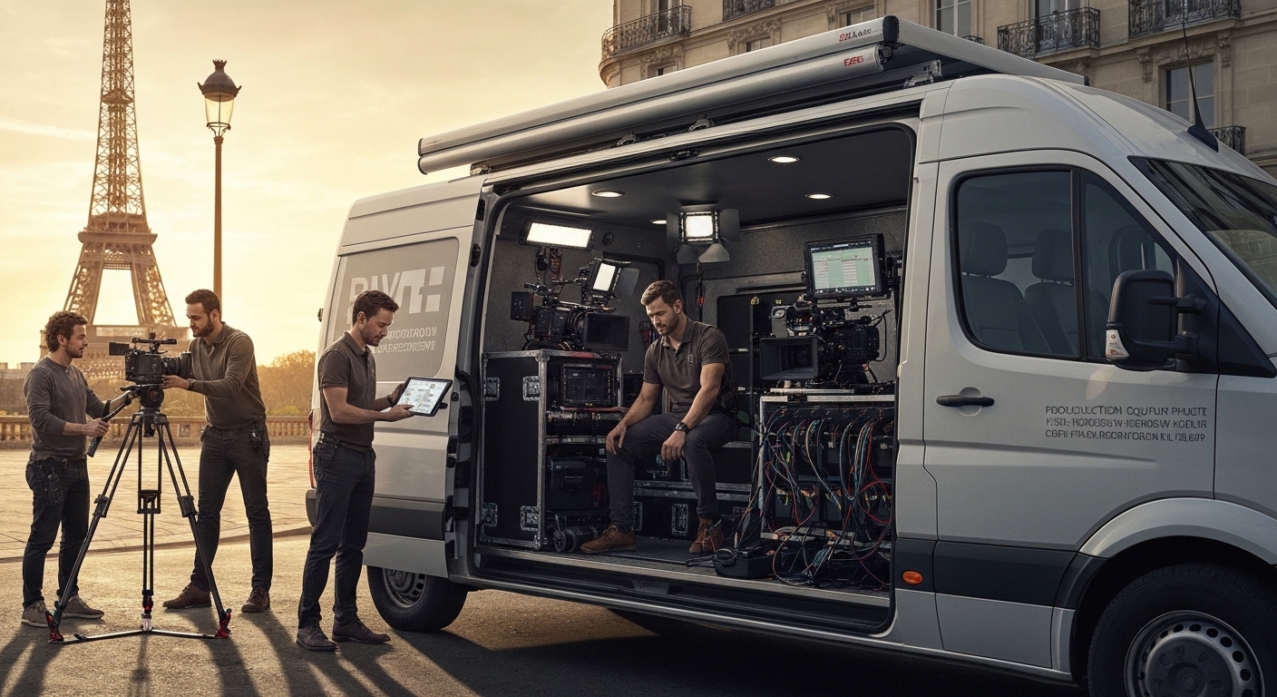 Production van rental paris mobile equipment: your complete guide to a seamless shoot (6-step framework)