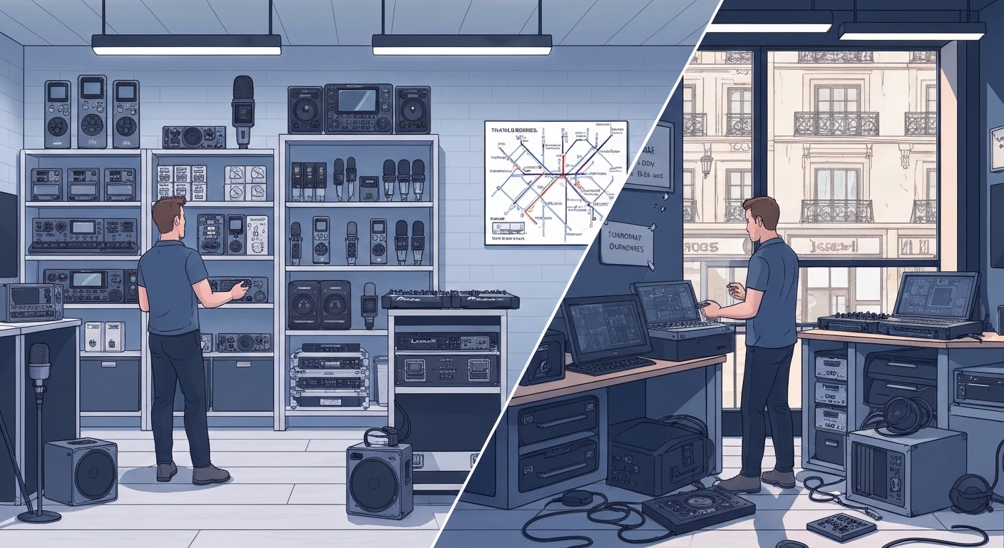 Sound recording equipment rental paris: your guide to finding the right gear (and avoiding the wrong supplier)