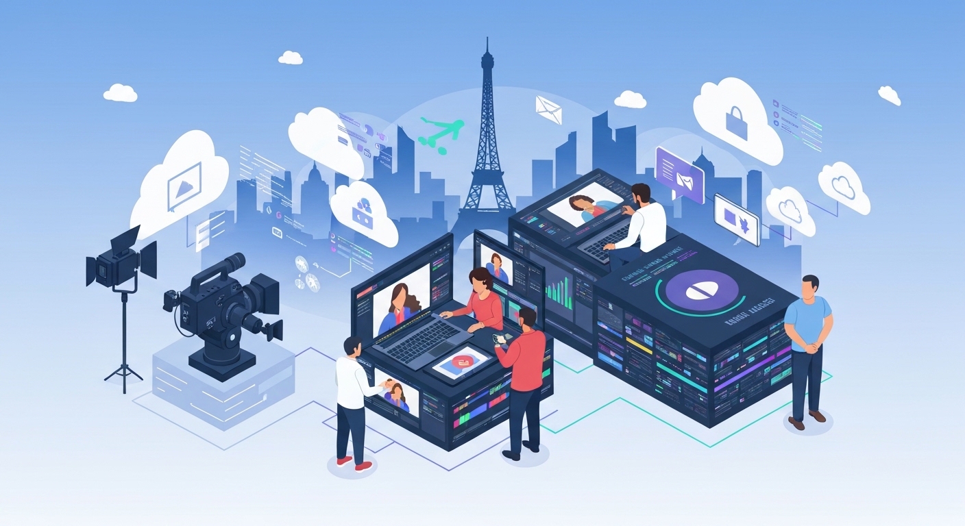 Cloud-based video production paris services: your complete guide to remote collaboration success (3 key pillars)