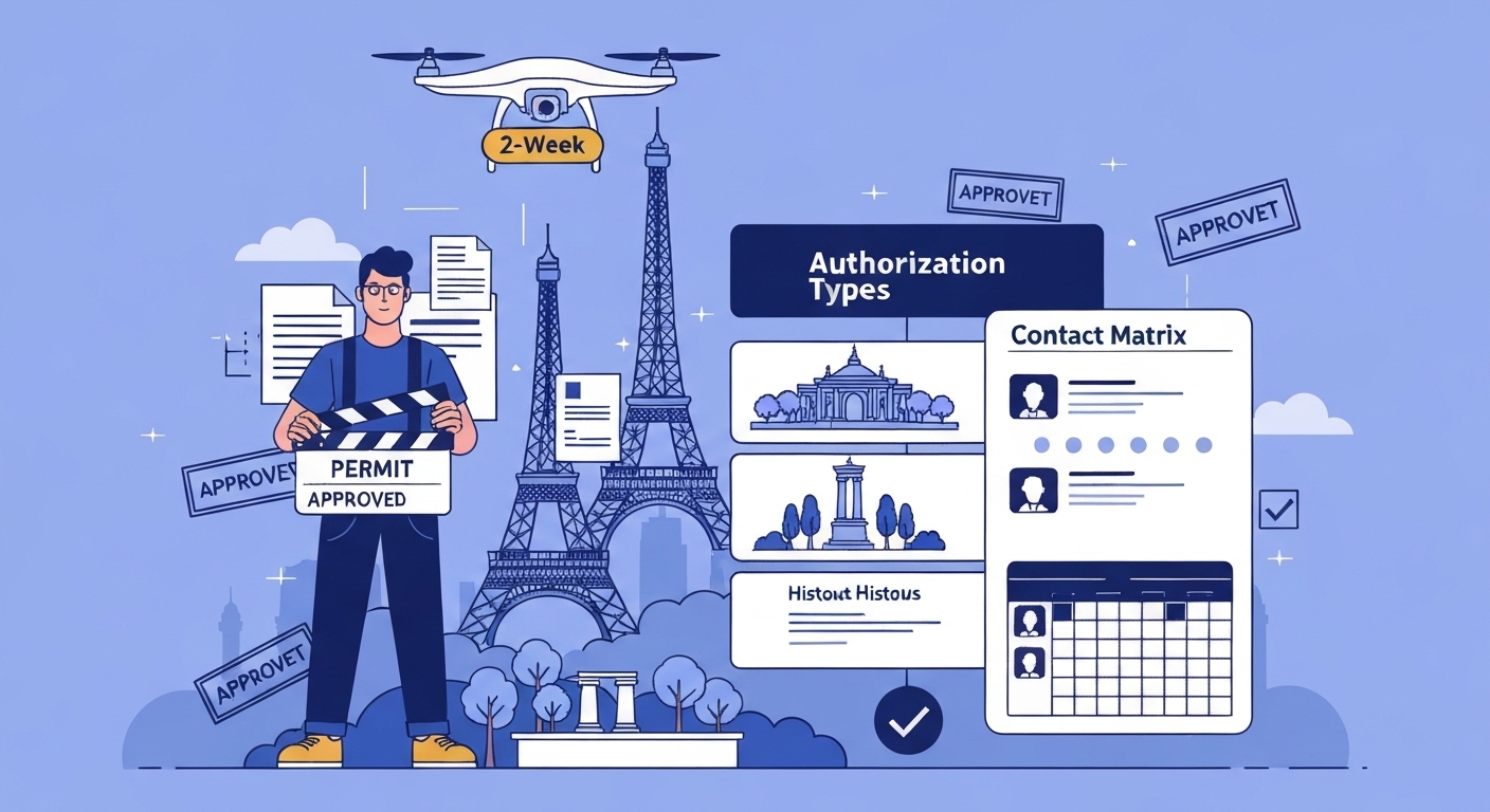 Cultural liaison services paris film shoot: your 3-step framework to secure permits and avoid delays