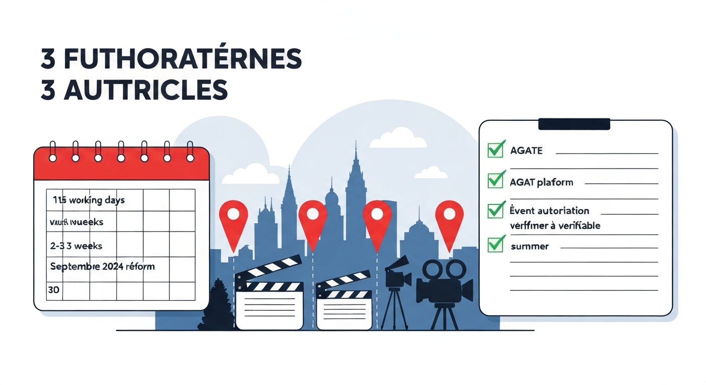 Délais traitement dossier tournage: le guide complet pour anticiper et éviter les refus (3 échéances critiques)