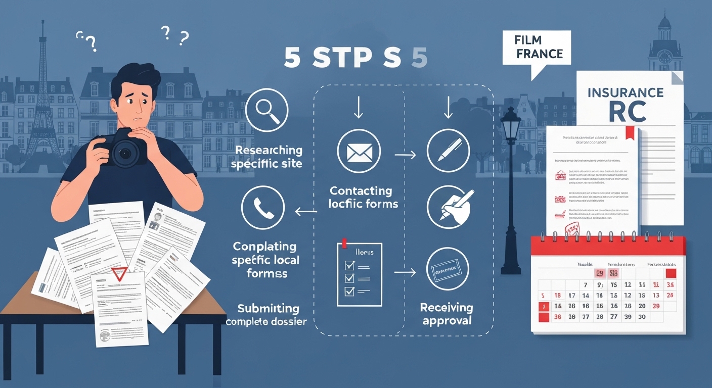 Formulaires tournage sites spécifiques : le guide pour éviter les refus et les retards (5 étapes clés)