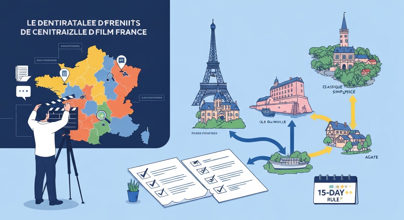 French film permit types: your complete guide to navigating the decentralized system (3 key steps)
