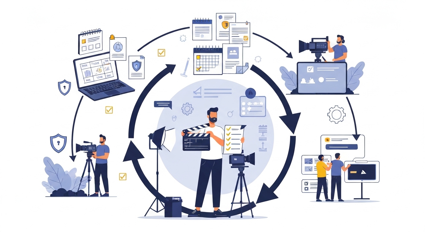 Guide pratique des tournages : votre assurance contre les retards et les dépassements de budget (5 étapes incontournables)