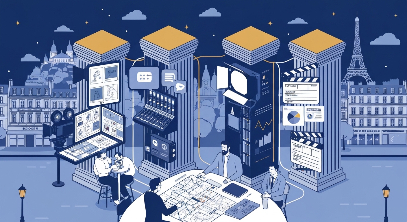 Hybrid production services paris france: your framework for cost-effective audiovisual projects (4 core components)