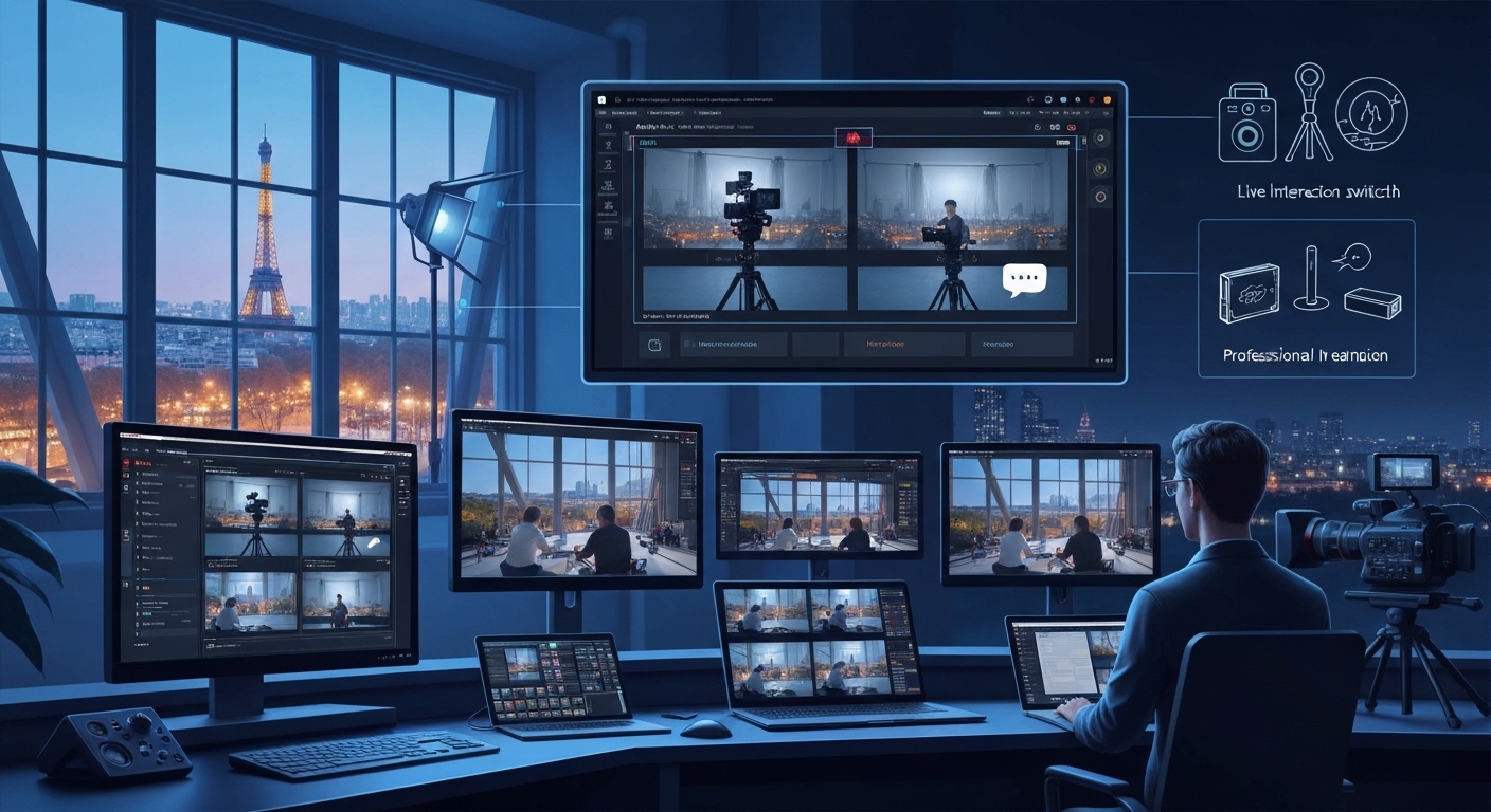 Live feed monitoring paris film production: your assurance of remote control (3 critical components)