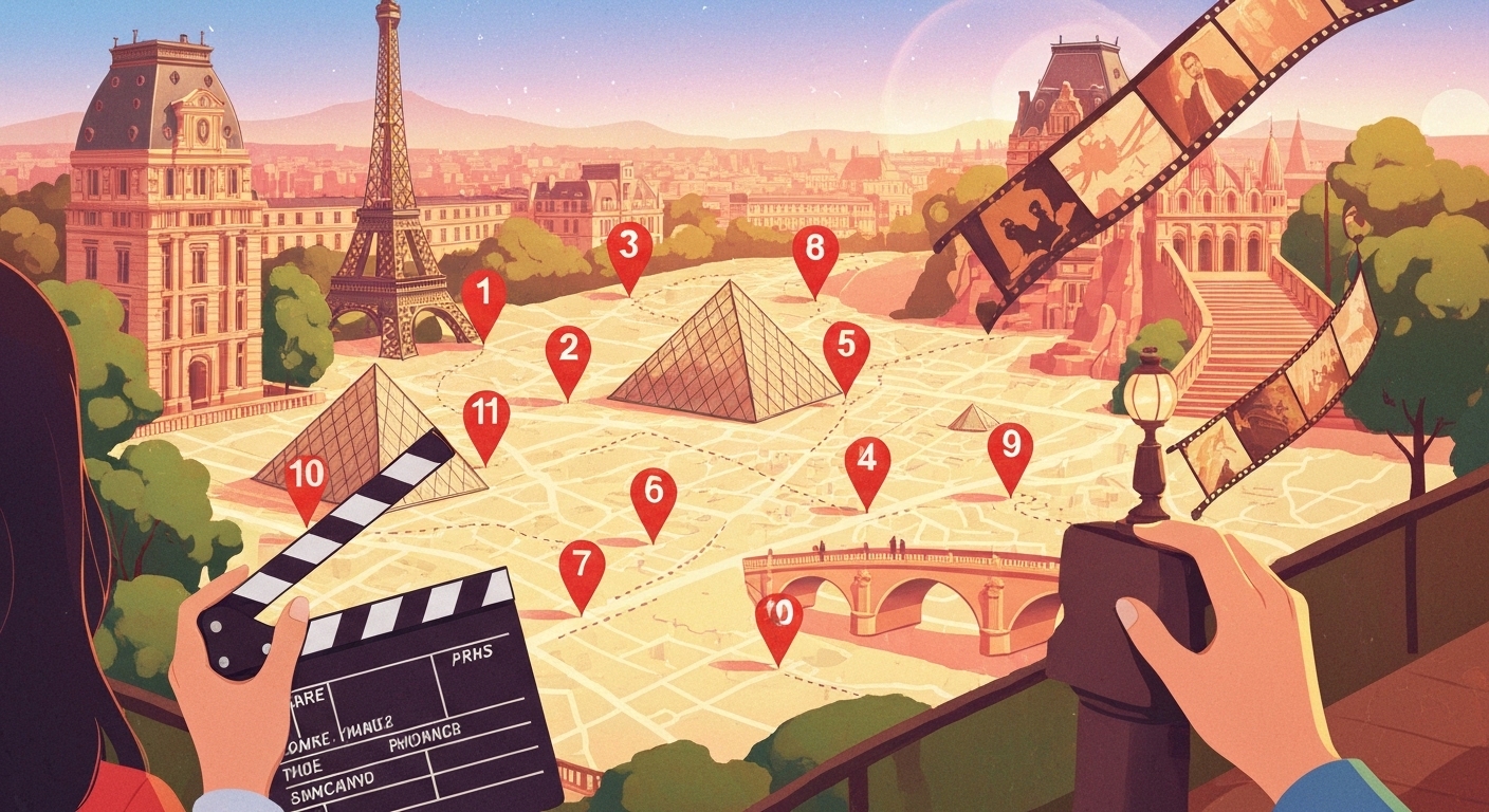 Paris filming locations: your ultimate cinematic tour guide (10 iconic spots mapped)