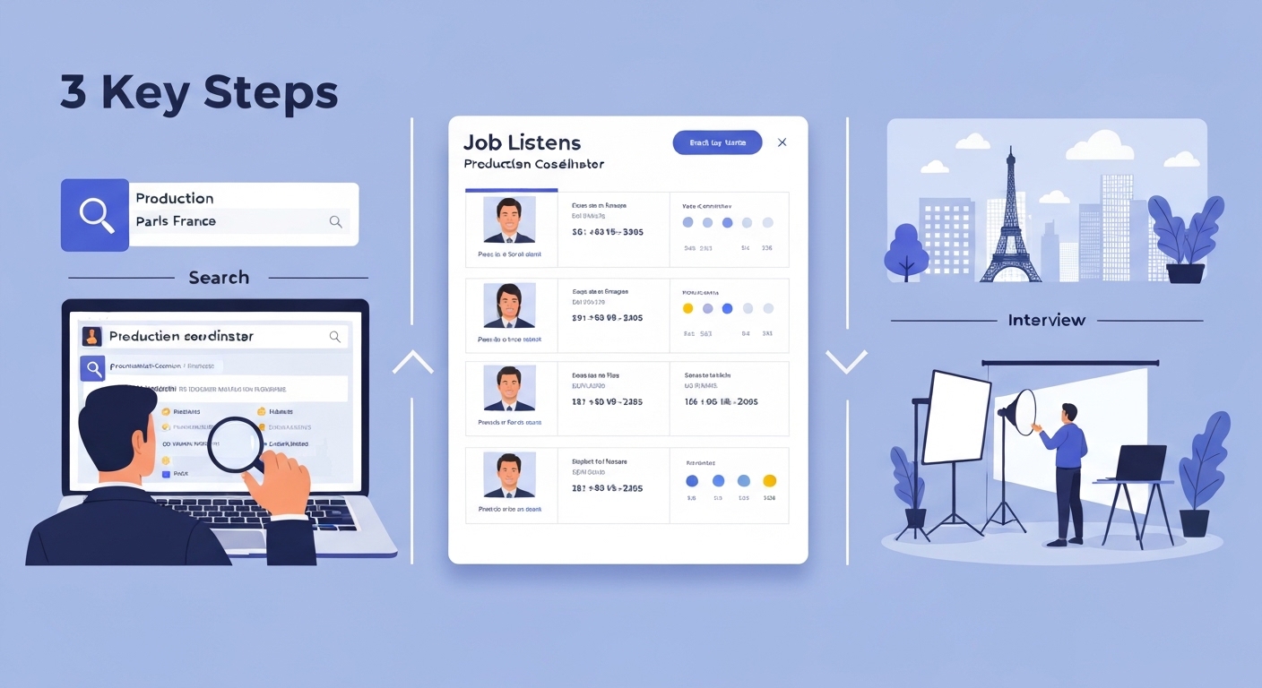Production coordinator paris france: your guide to navigating the 2026 job market (3 key steps)