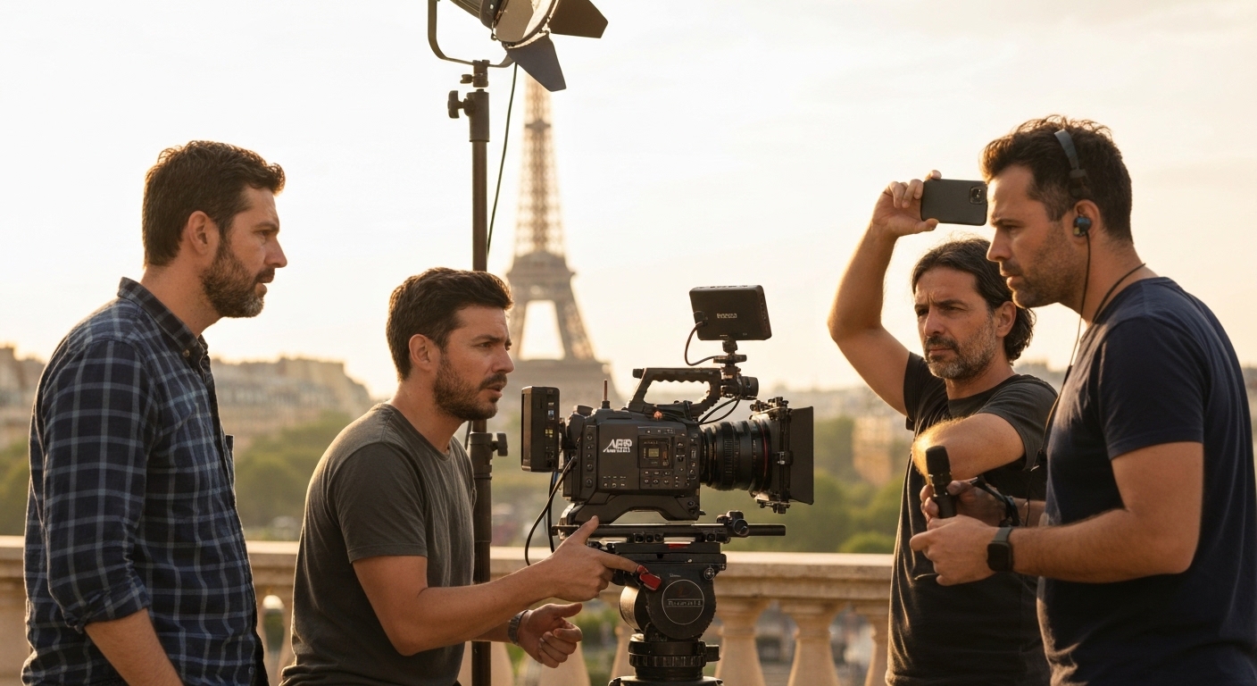 Professional camera crew paris france: your assurance of a flawless production (from concept to delivery)