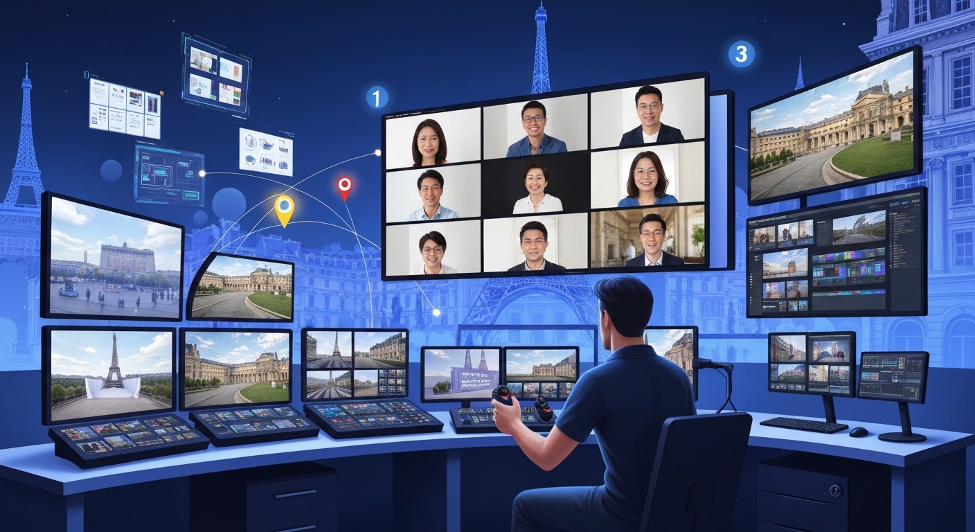 Remote camera operator paris hire: your complete guide to seamless remote production (3-step framework)