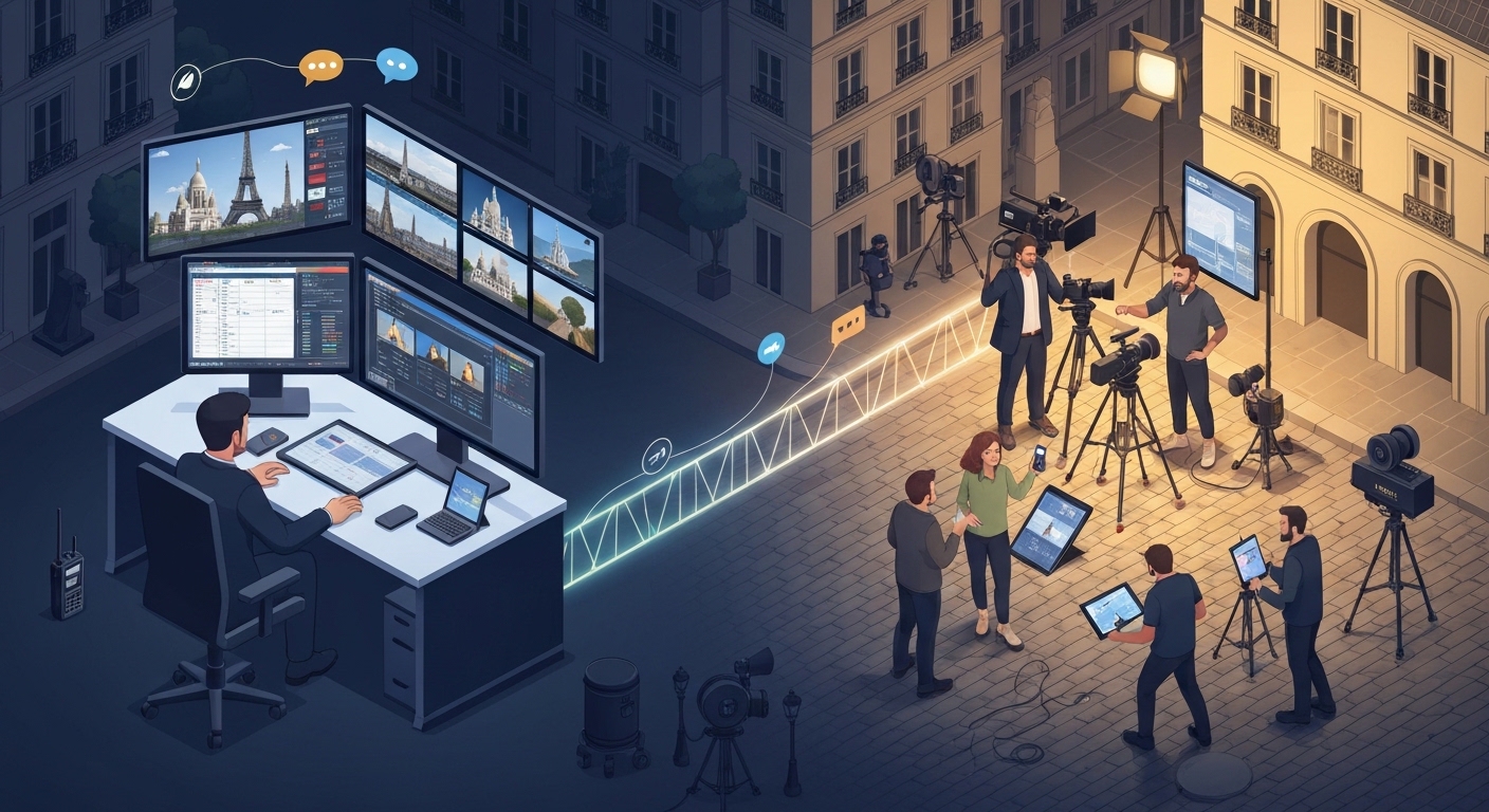 Remote crew coordination paris production: your bridge to seamless local filming (dual-audience strategy)