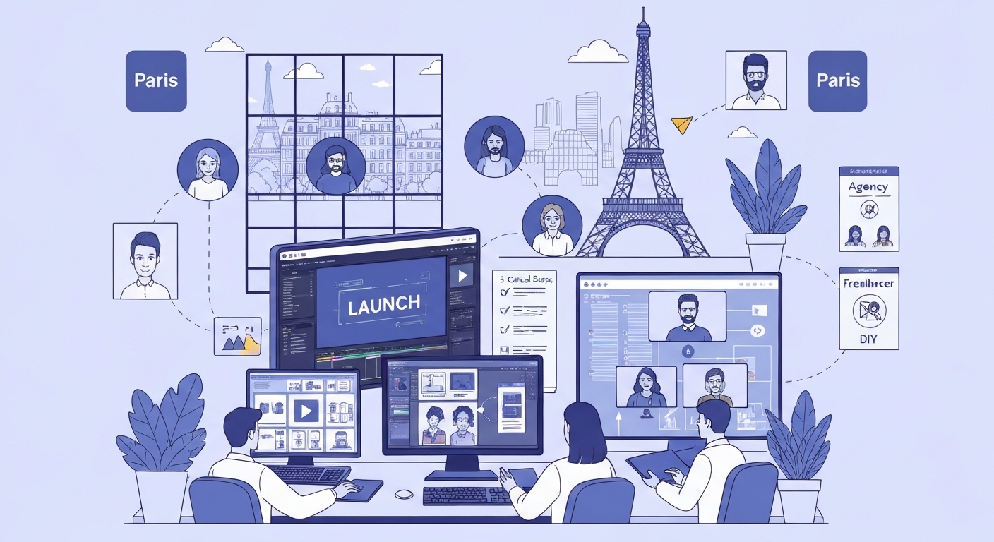 Remote product launch video paris: your complete guide to a flawless virtual launch (5 critical steps)