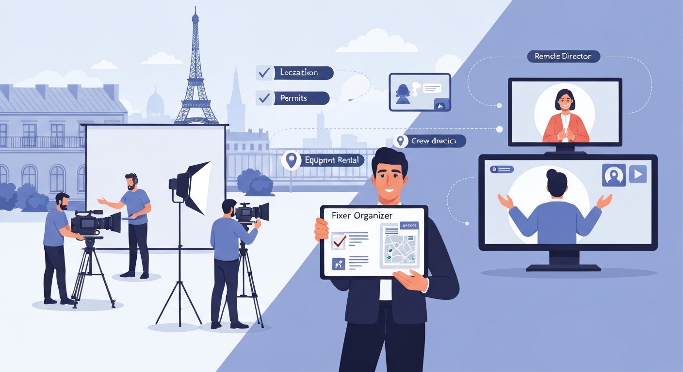Remote production fixer services paris: your complete guide to flawless remote shoots (5 essential services)