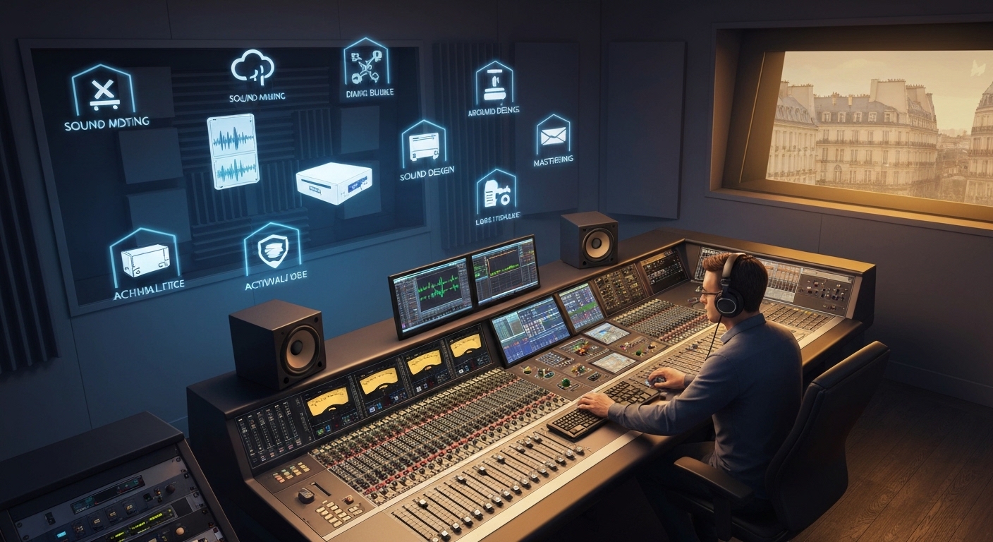 Sound mixer paris film production: your complete guide to professional post-production services