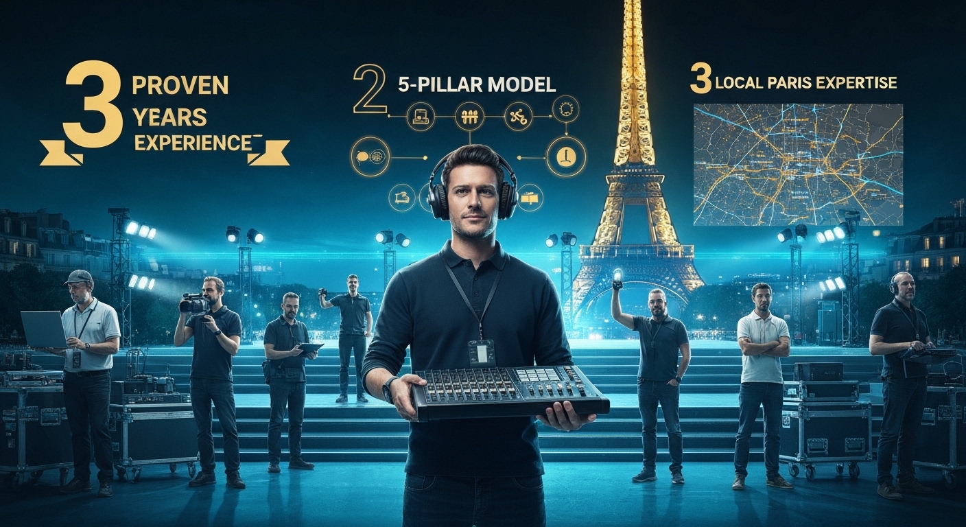 Sound technician paris crew sourcing: your assurance of a flawless technical team (3 proven selection criteria)