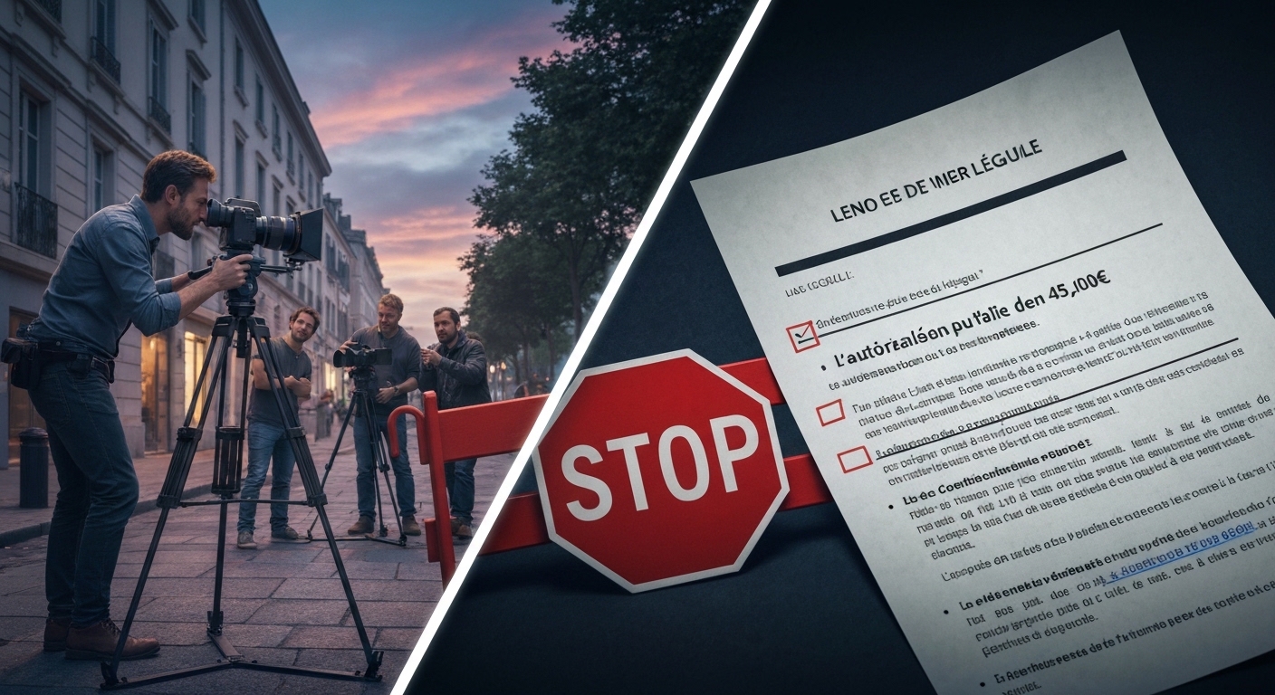 Tournage sans autorisation sanctions: le guide pour éviter les lourdes amendes (jusqu'à 45 000€)