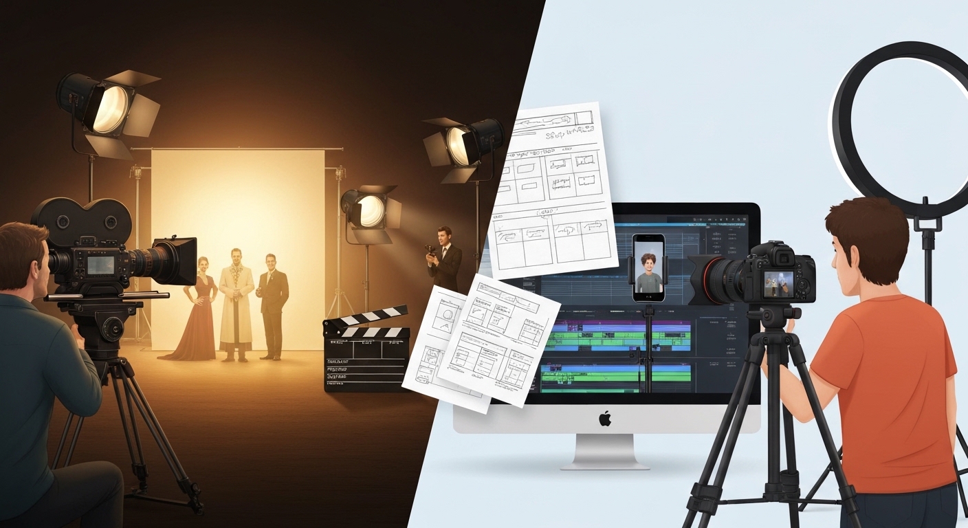 What is film and video production: beyond the camera, your guide to the craft and the business