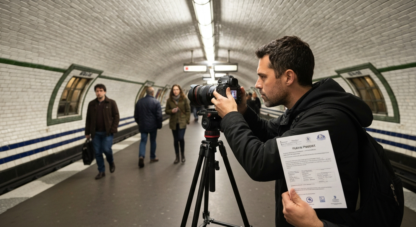Metro filming permit paris: your guide to navigating the rules (without getting stopped)